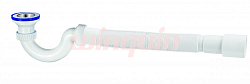 Сиф. М Элит 1½ х 40 д/ душ. подд.. Ø70 . L800 мм мм с гоф.тр 40х40/50, VIRPLAST 250_100_Array